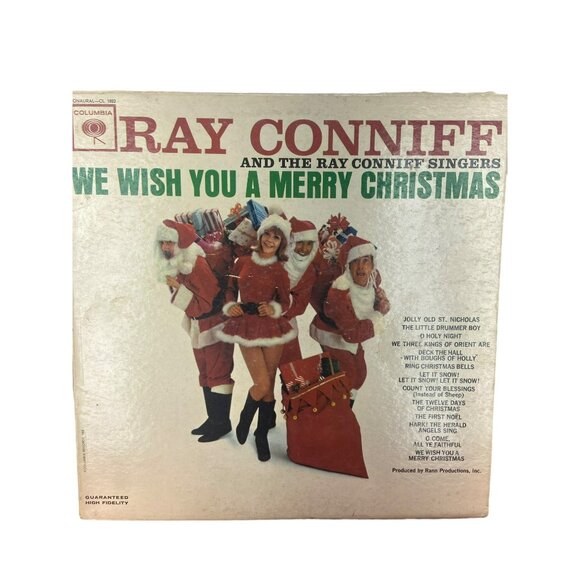 Ray Conniff & the Singers: We Wish You a Merry Christmas - LP Vinyl Record Album - Picture 1 of 7